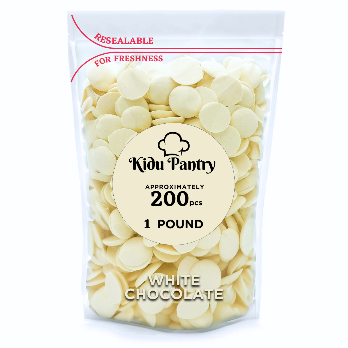 Kidu Pantry Melting Wafers – Smooth Candy Coating for Dipping, Molding & Drizzling