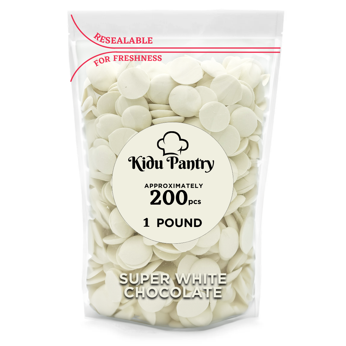 Kidu Pantry Melting Wafers – Smooth Candy Coating for Dipping, Molding & Drizzling