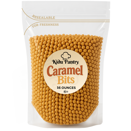 KIDU Pantry Caramel Bits – Baking Pieces for Cookies, Brownies & Desserts