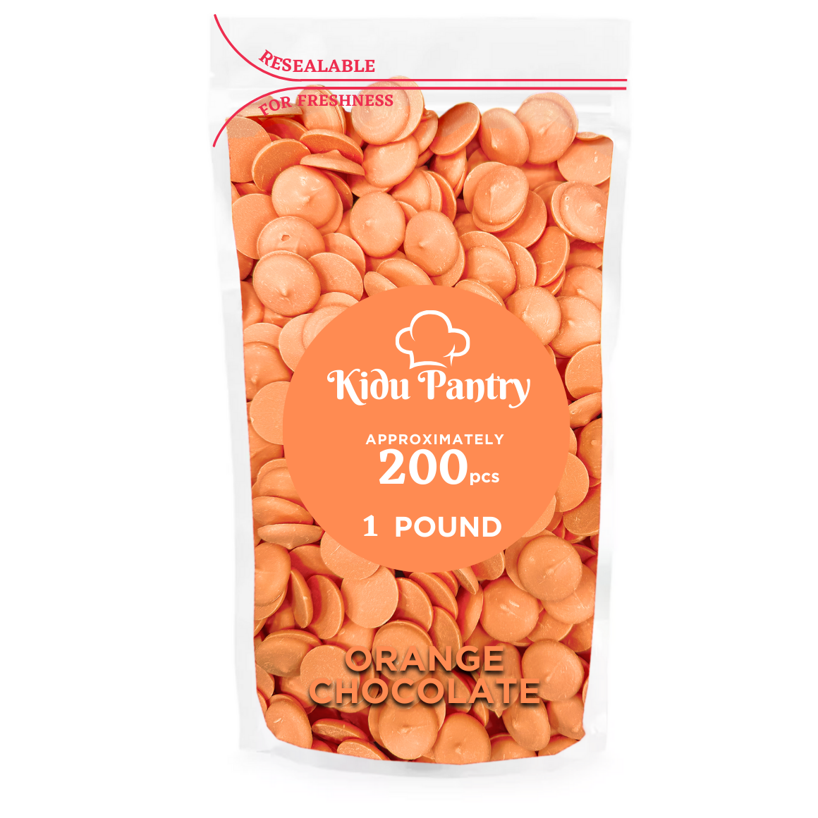 Kidu Pantry Melting Wafers – Smooth Candy Coating for Dipping, Molding & Drizzling